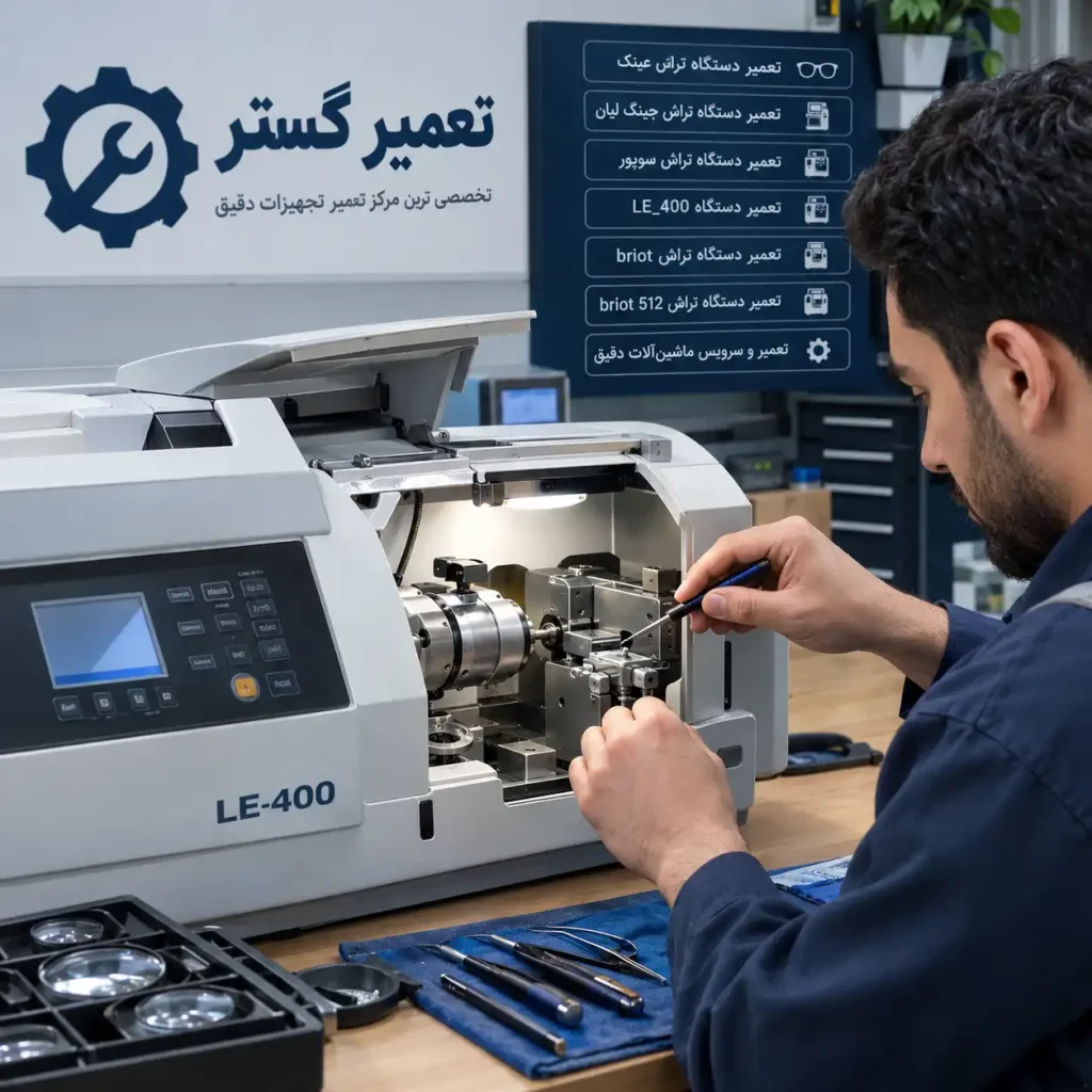 تعمیر دستگاه تراش عینک